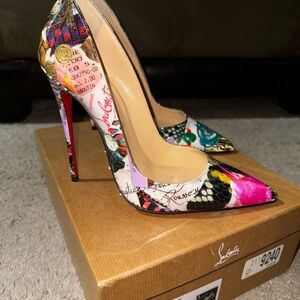 Christian Louboutin So Kate 120 Patent Trash